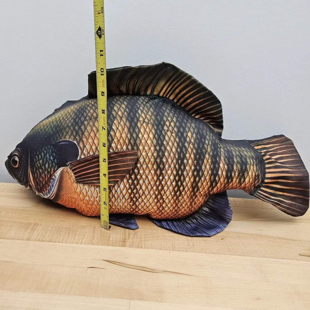Cabin Critters Bluegill Realistic Large Fish Pillow Plush Vintage 22